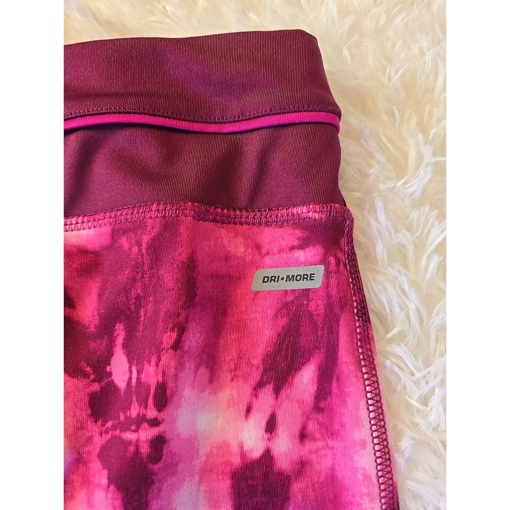 Womens DANSKIN fitness Capris Sz L workout yoga gym running hiking sexy hot - Picture 9 of 13